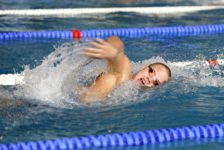 Matěj Kozubek v závodě na 5km v rámci Ceny Krnovska 2016 (foto Jan Kodeš)